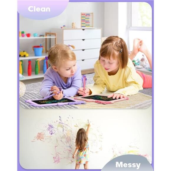 LCD Writing Tablet for Kids,Toys for 2 3 4 5 6 Year Old Girl Gifts,8.5 Inch - Picture 3 of 7